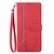 Xiaomi Redmi Note 10 Pro hoesje - Bookcase - Koord - Pasjeshouder - Portemonnee - Bloemenpatroon - Kunstleer - Rood