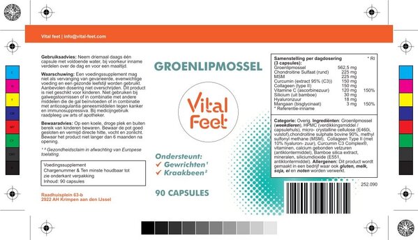 Voor Soepele Gewrichten en Minder Pijn