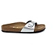 Birkenstock slipper madrid zilver