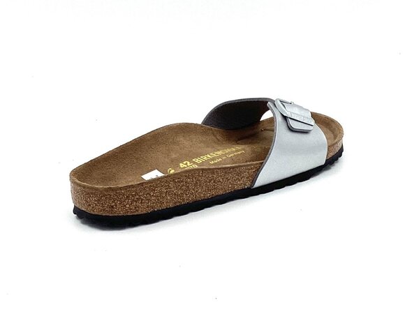 Birkenstock slipper madrid zilver