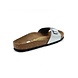 Birkenstock slipper madrid zilver
