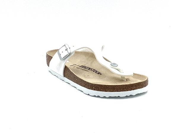 Birkenstock slipper gizeh wit