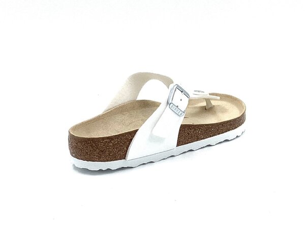 Birkenstock slipper gizeh wit