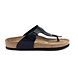 Birkenstock slipper gizeh zwart lak