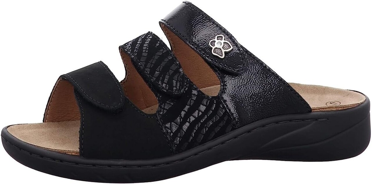 Solidus slipper zwart