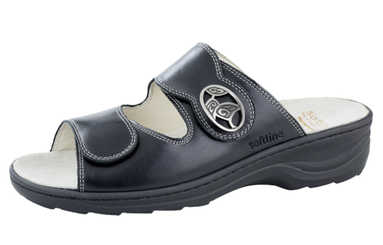 Fidelio slipper zwart