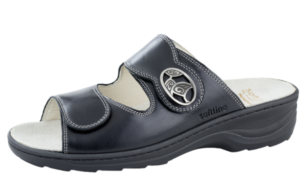 Fidelio slipper zwart