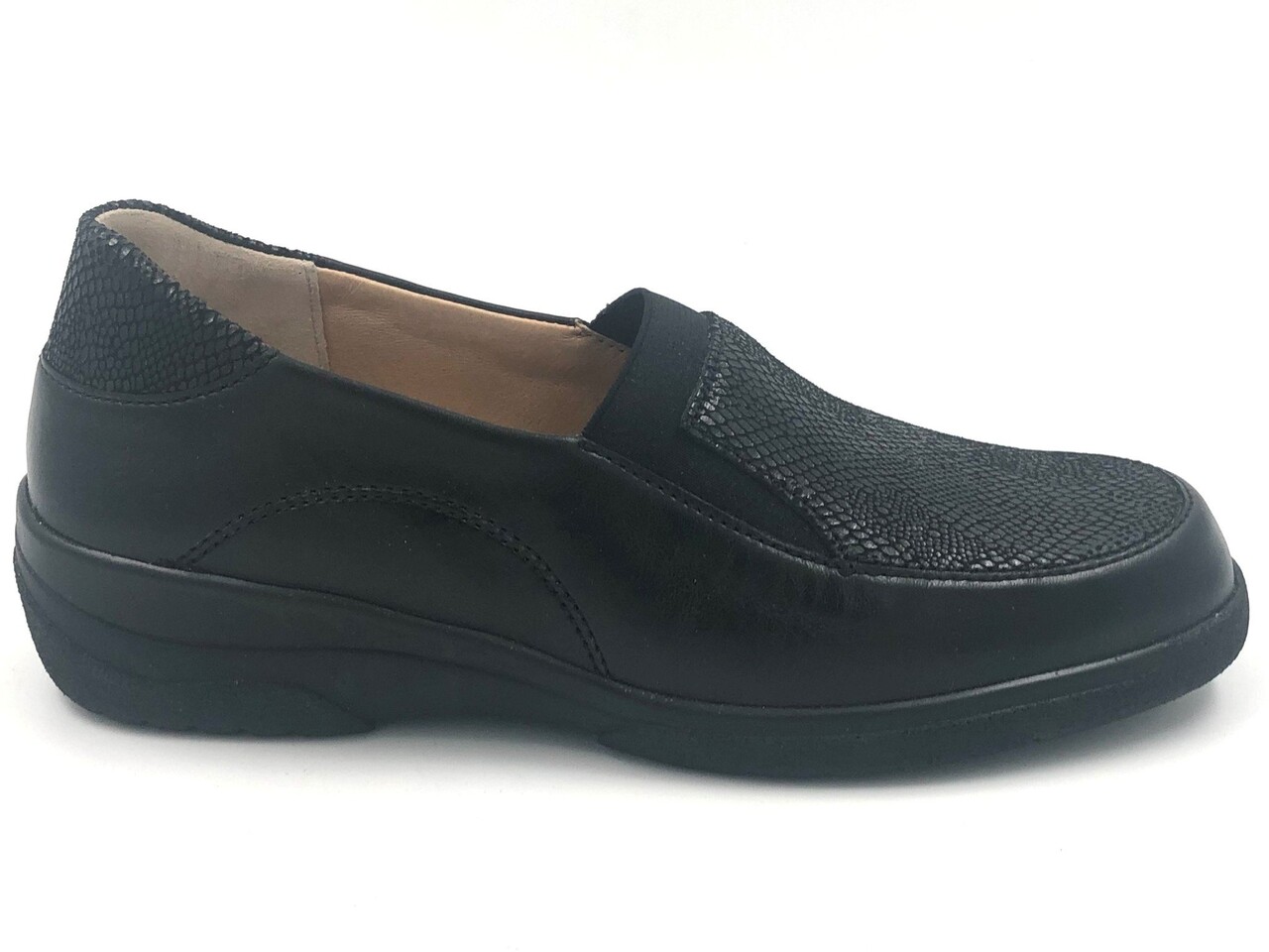 Solidus instapschoen zwart