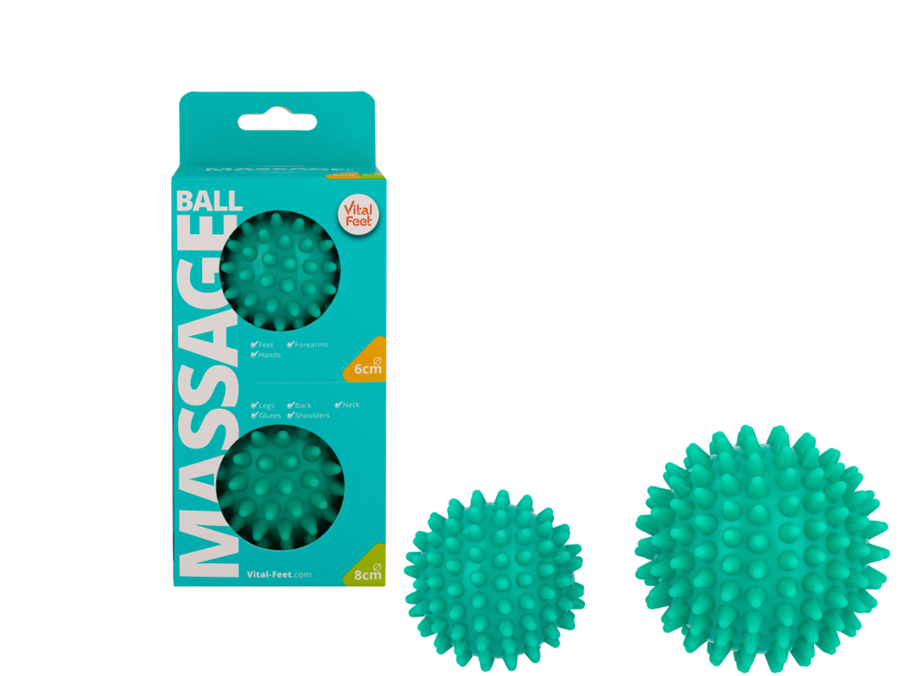 Vital-Feet Massage ballen 6 & 8 Ø
