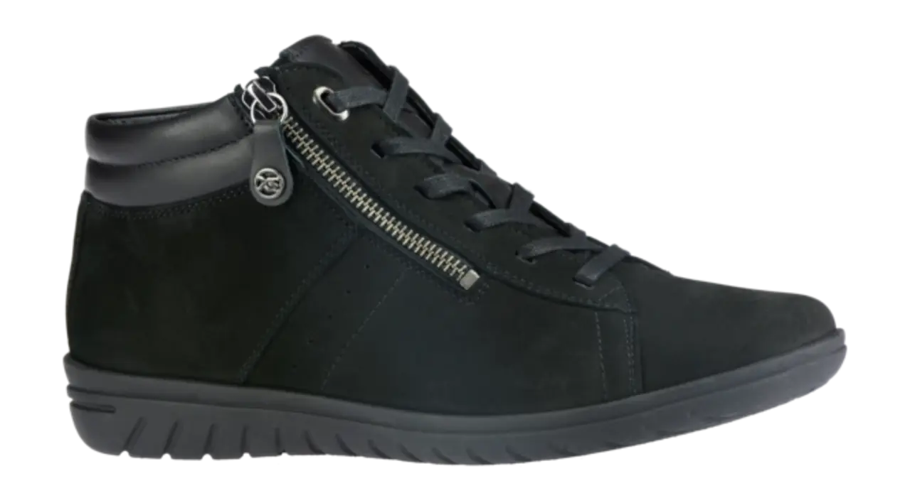 Hartjes Austria veterboot zwart casual