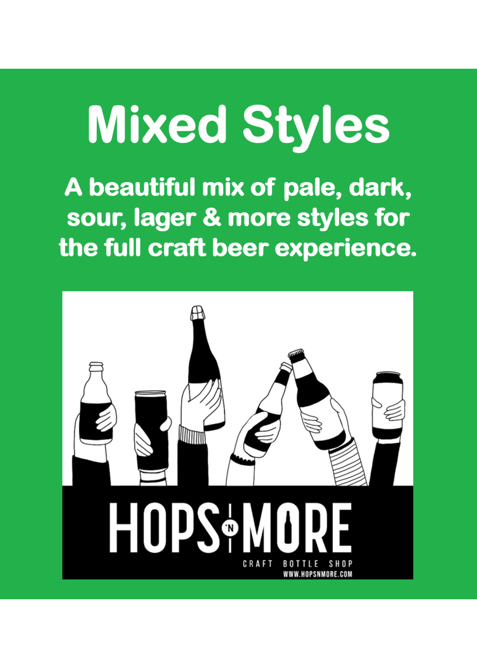 Hops N More HNM Beer Club - 3 Months Mixed Styles Box