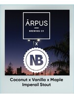 Arpus Arpus - Coconut x Vanilla x Maple Imperial Stout (Nerdbrewing collab) - 44cl