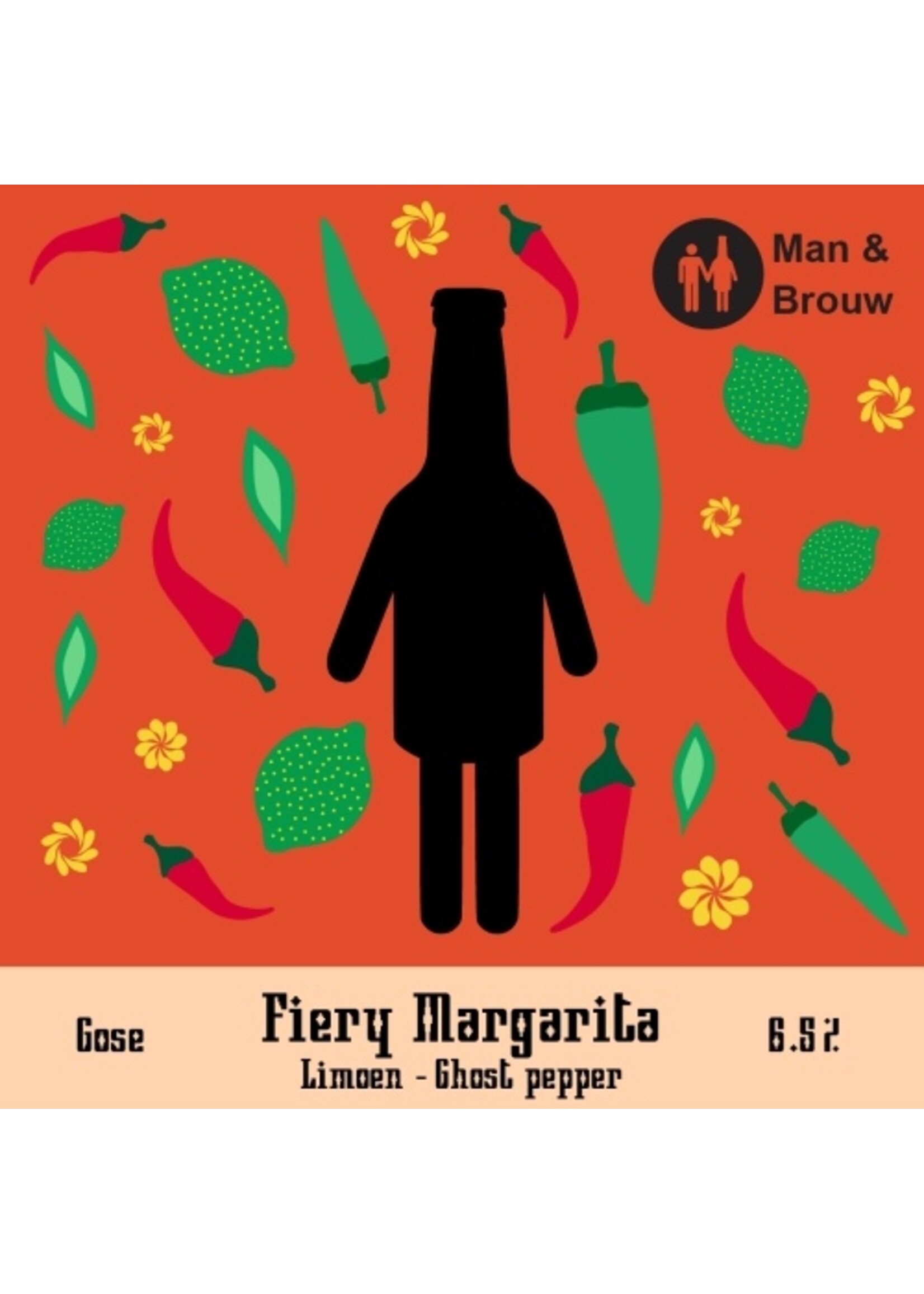 Man & Brouw Man & Brouw - Fiery Margarita - 33cl