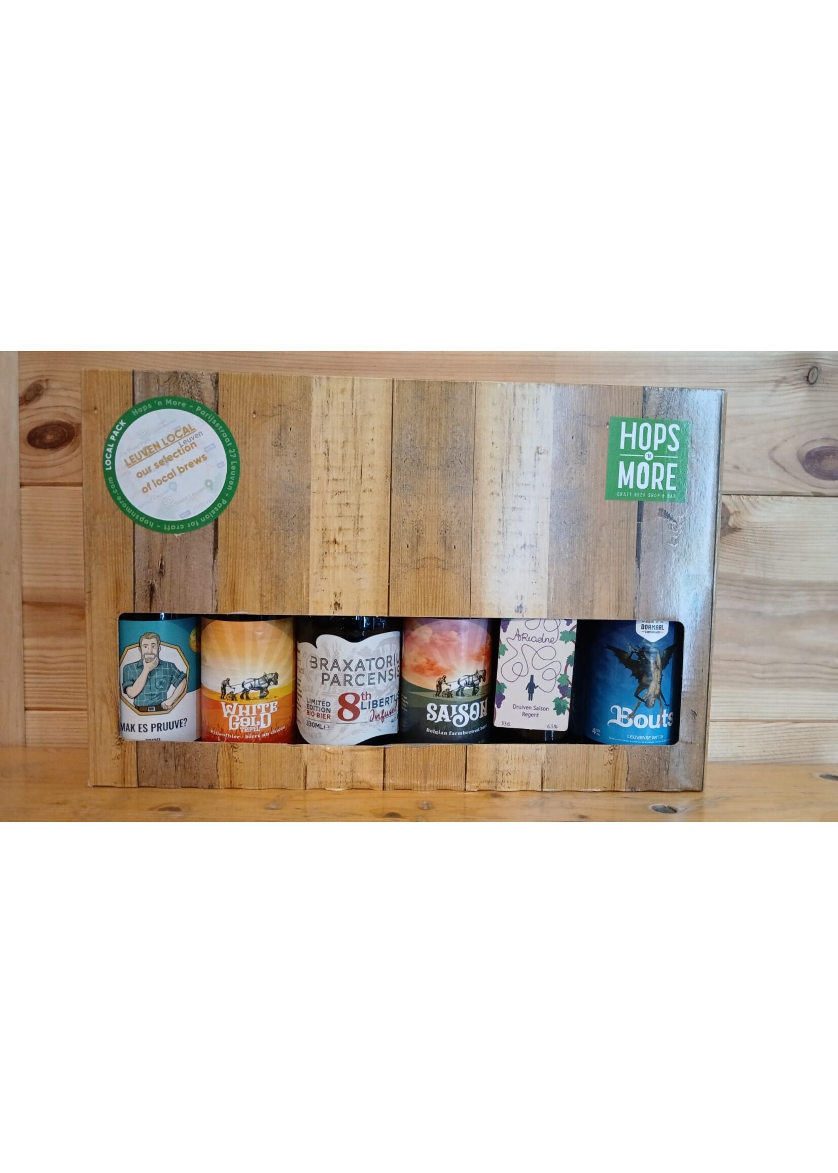 Gift Pack - Box Local Leuven lokaal - 6*33cl