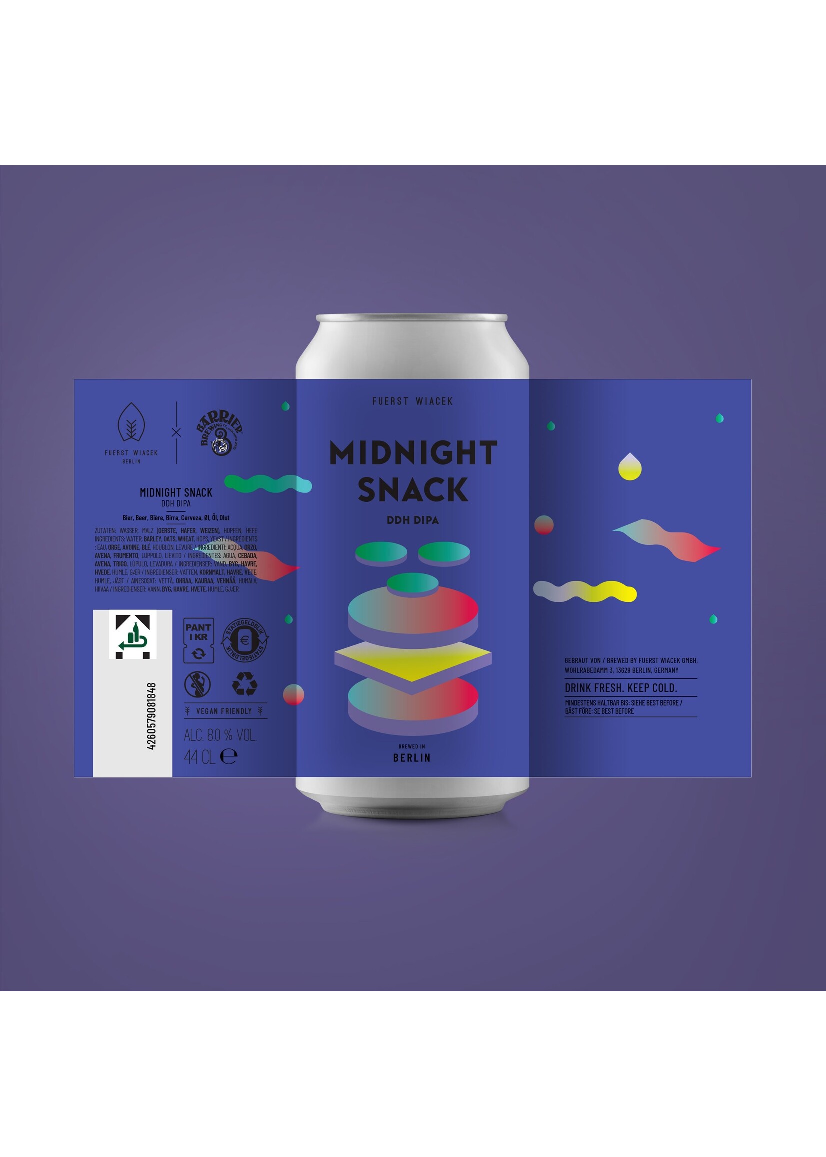 Fuerst Wiacek Fuerst Wiacek - Midnight Snack (Barrier collab) - 44cl