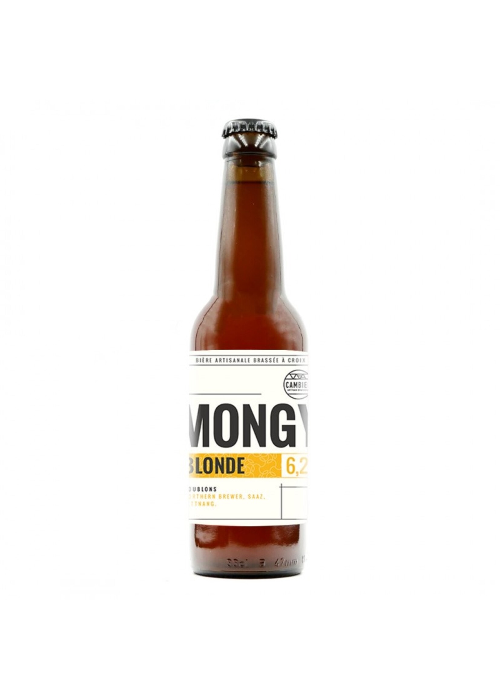 Cambier Brasserie Cambier - Mongy Blonde - 33cl