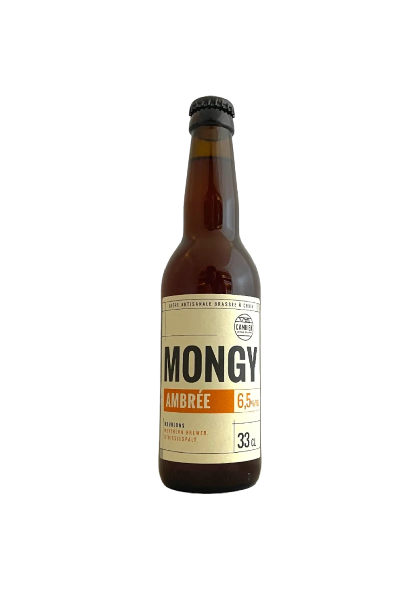 Cambier Brasserie Cambier - Mongy Ambree - 33cl