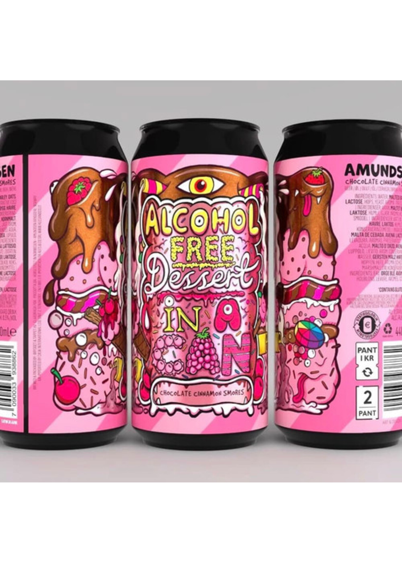 Amundsen Amundsen - Alcohol Free Dessert In A Can Chocolate Cinnamon Smores - 44cl