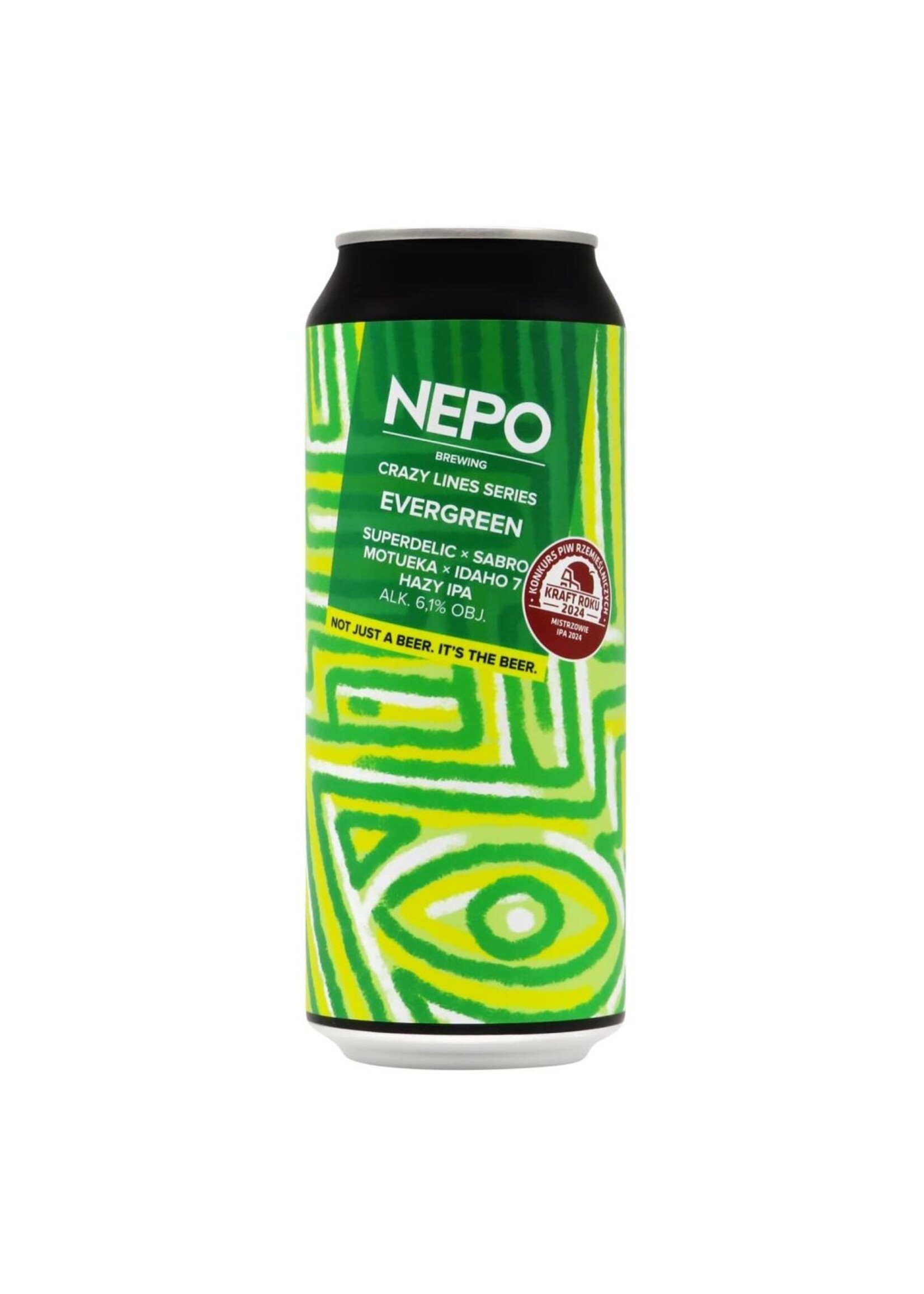 Nepomucen Nepomucen - Crazy Lines Series: Evergreen - 50cl