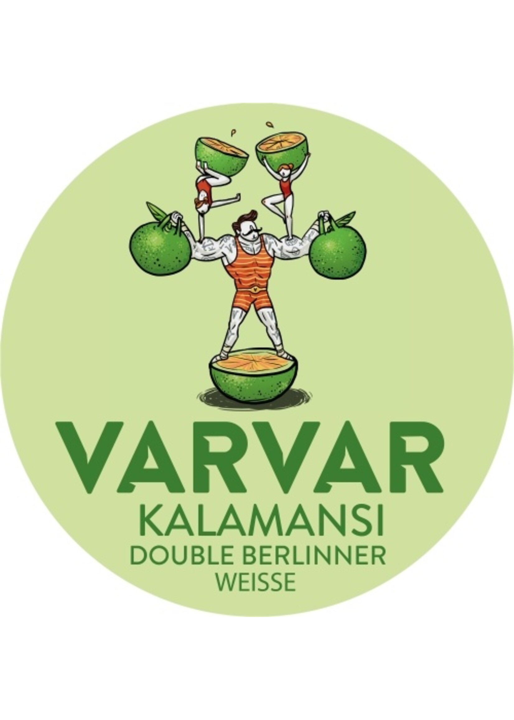 Varvar Varvar - Kalamansi Double Berliner Weisse - 33cl