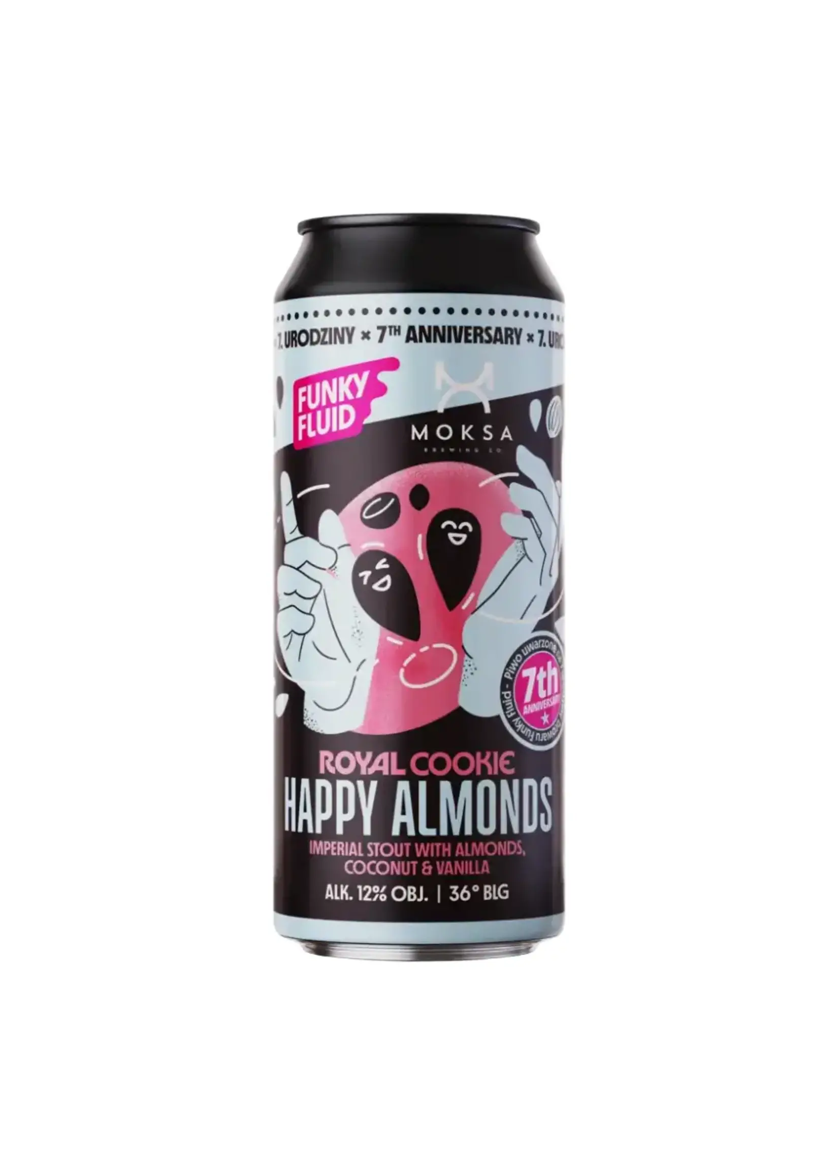 Funky Fluid Funky Fluid - Royal Cookie: Happy Almonds (collab Moksa) - 50cl