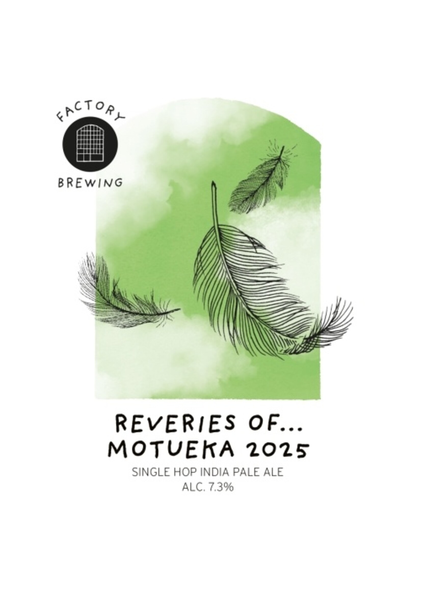 Factory Brewing Factory Brewing - Reveries of Motueka 2025 - 44cl