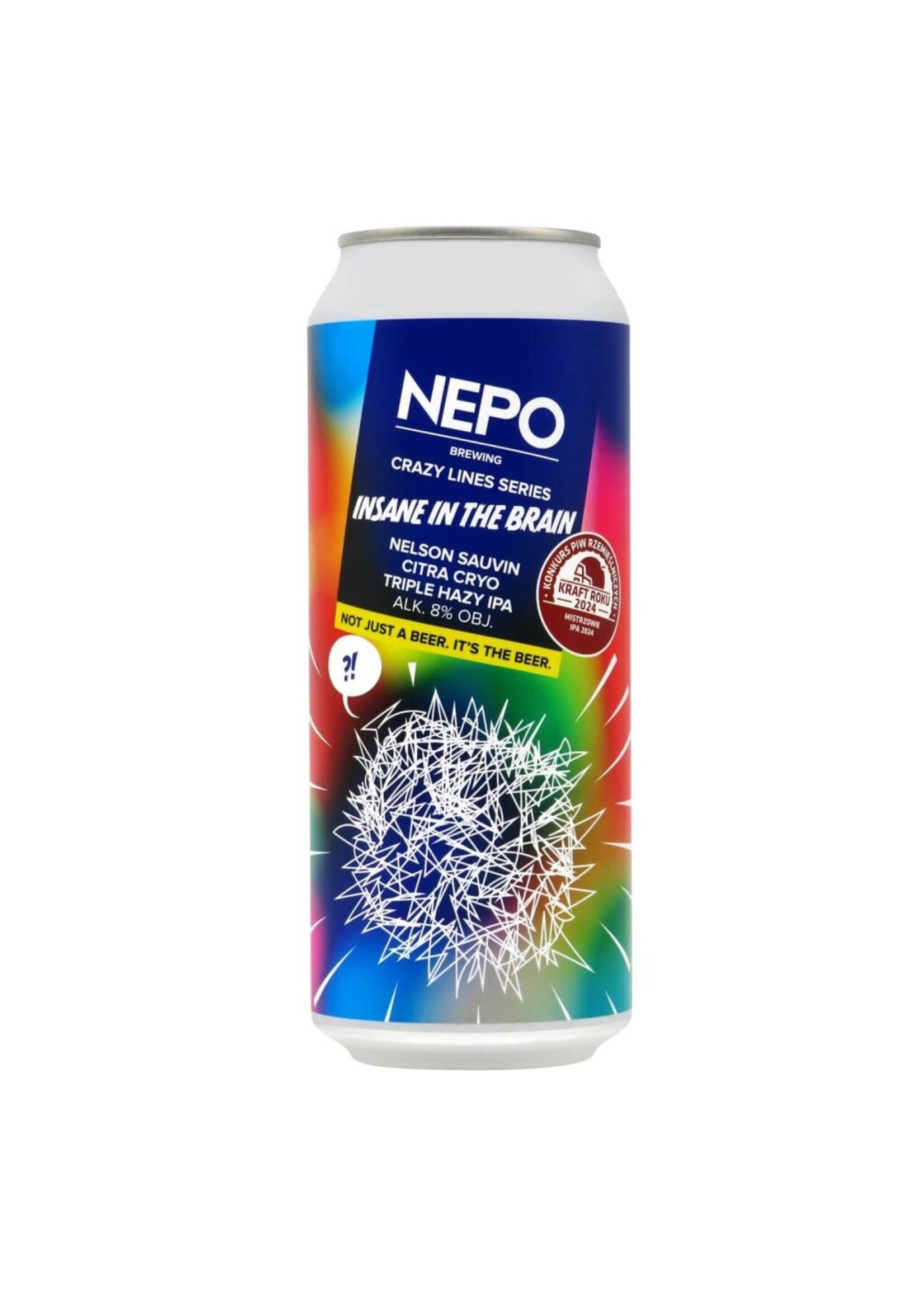 Nepomucen Nepomucen - Crazy Lines Series: Insane In the Brain - 50cl