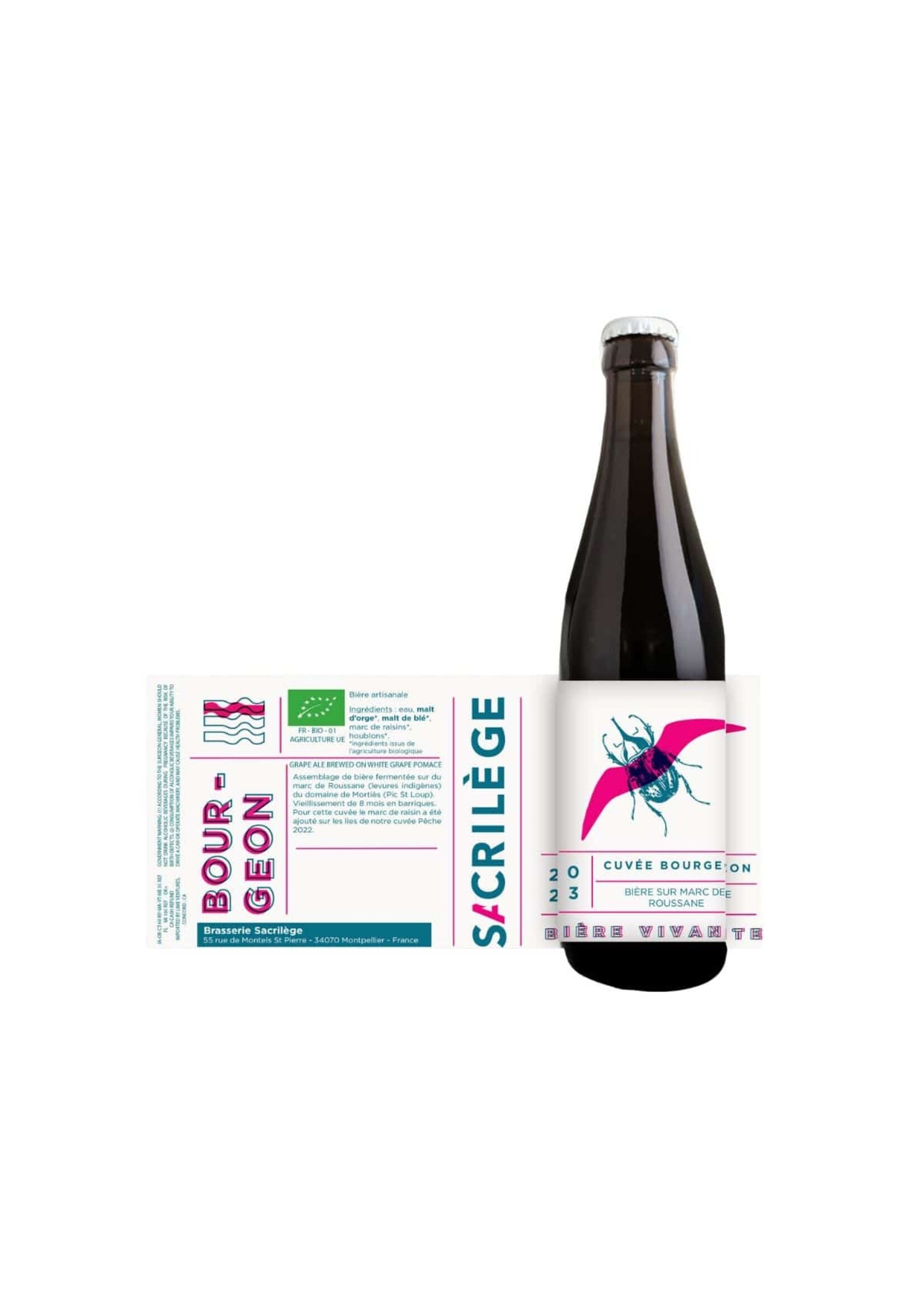 Sacrilege Sacrilège - Cuvée Bourgeon 2025 BIO - 33cl