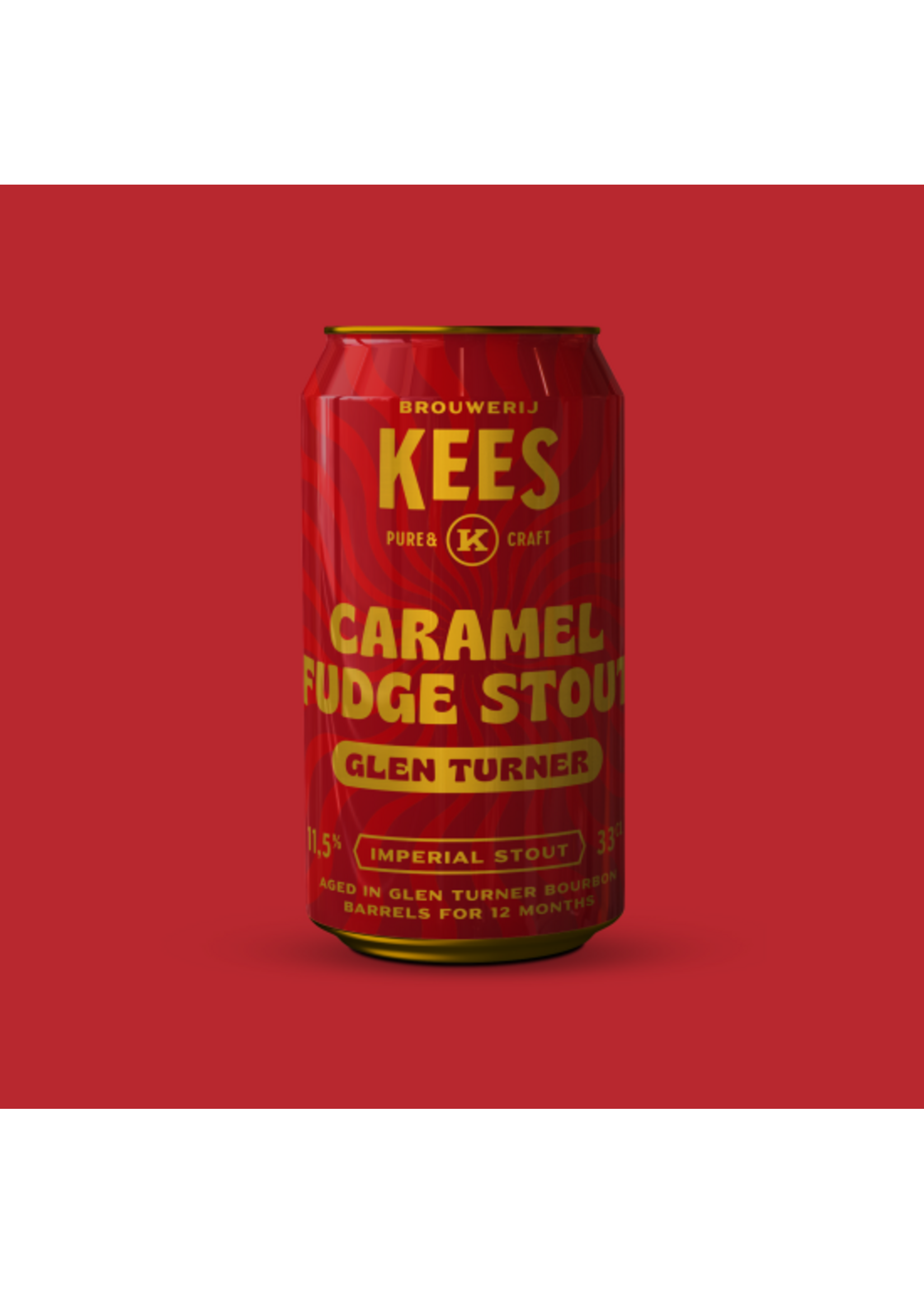 Kees Kees - Caramel Fudge Stout Barrel Aged Glen Turner - 33cl