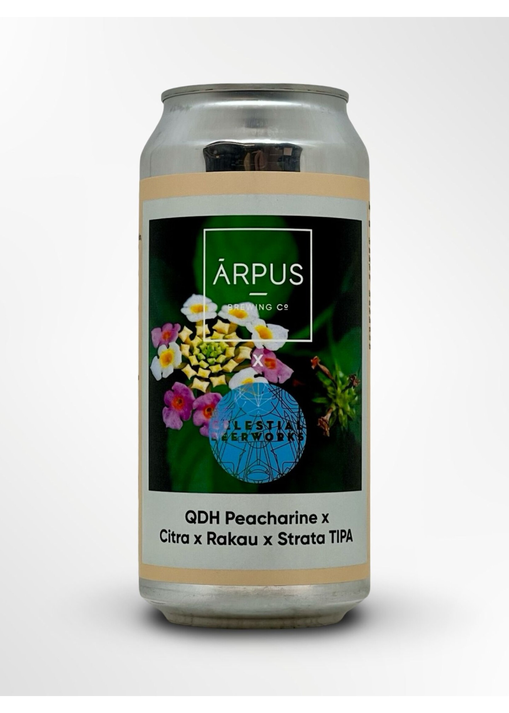 Arpus Arpus - QDH Peacharine x Citra x Rakau x Strata TIPA (Celestial Beerworks collab) - 44cl
