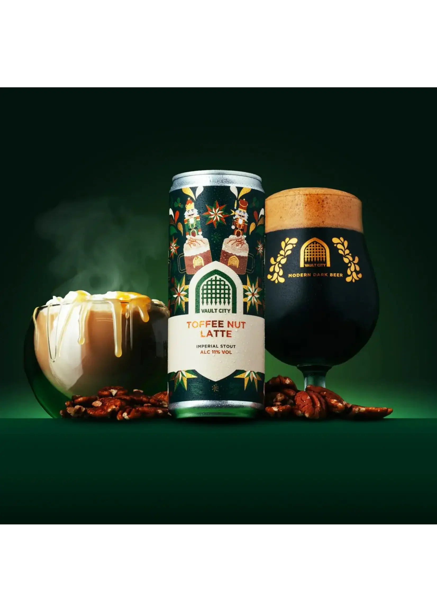 Vault City Vault City - Toffee Nut Latte  - 33cl
