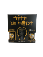 Circus Brasserie du Bocq - Tete de Mort Tripel Gift Box (4 bottles & glass) - 33cl