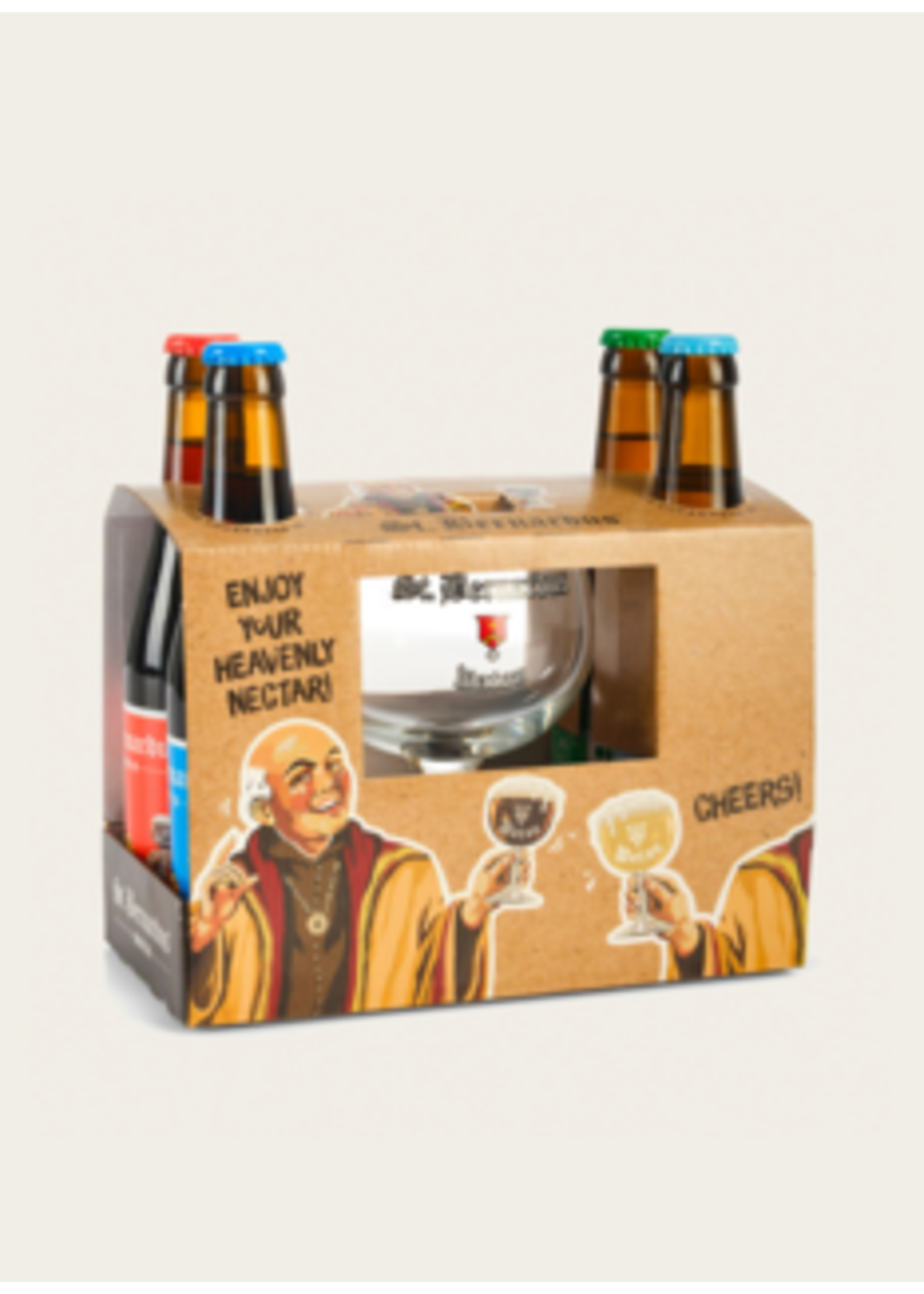 St Bernardus St Bernardus - Gift Box ( 4 fles en glas) - 4x33cl