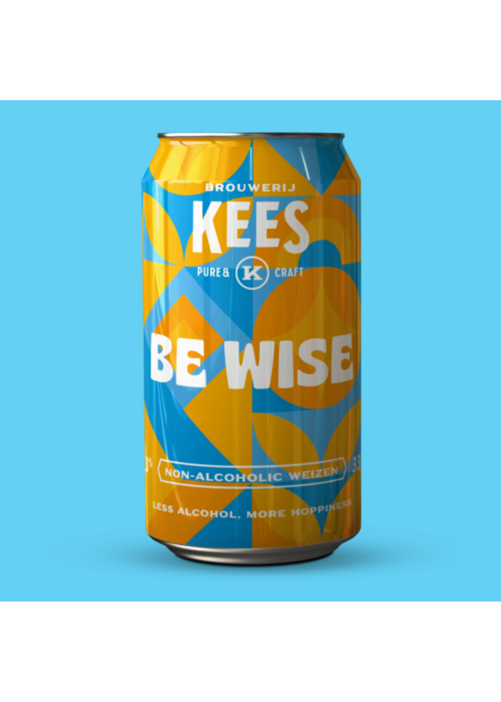 Kees Kees - Be Wise Hoppy Weizen 0.5% - 33cl