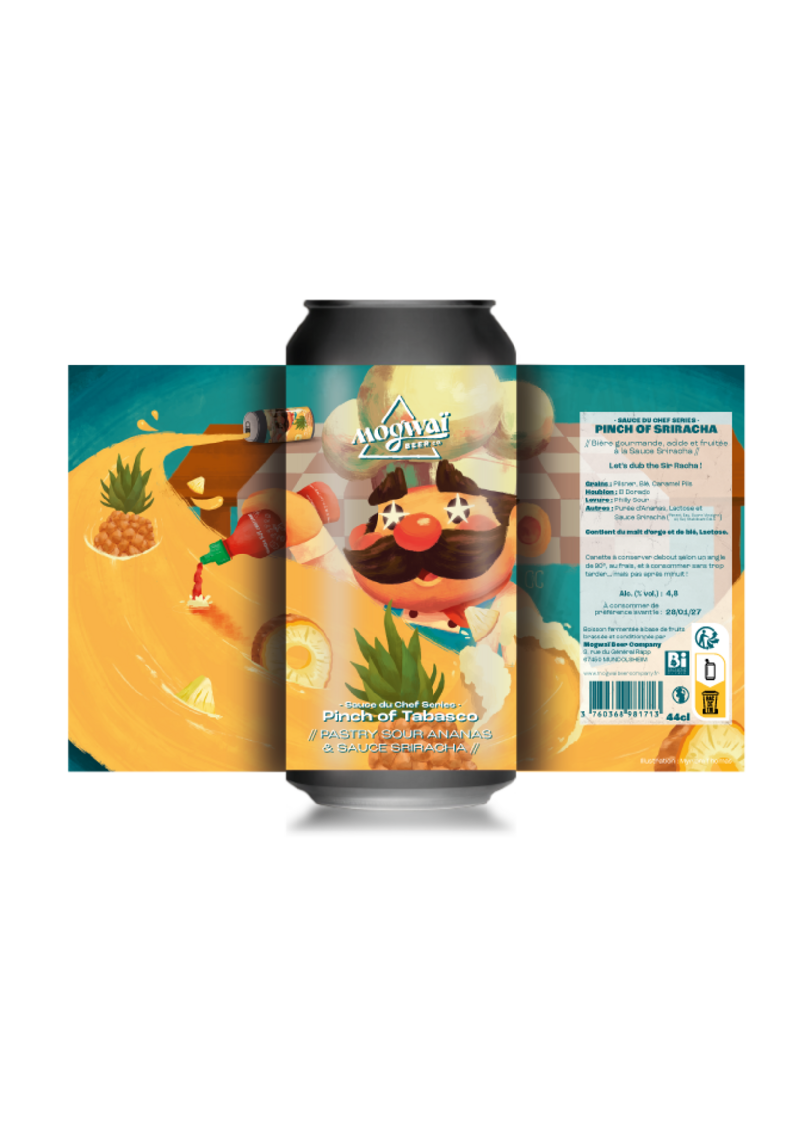 Mogwai Mogwai - Sauce Du Chef Series - Pinch of Sriracha - 44cl