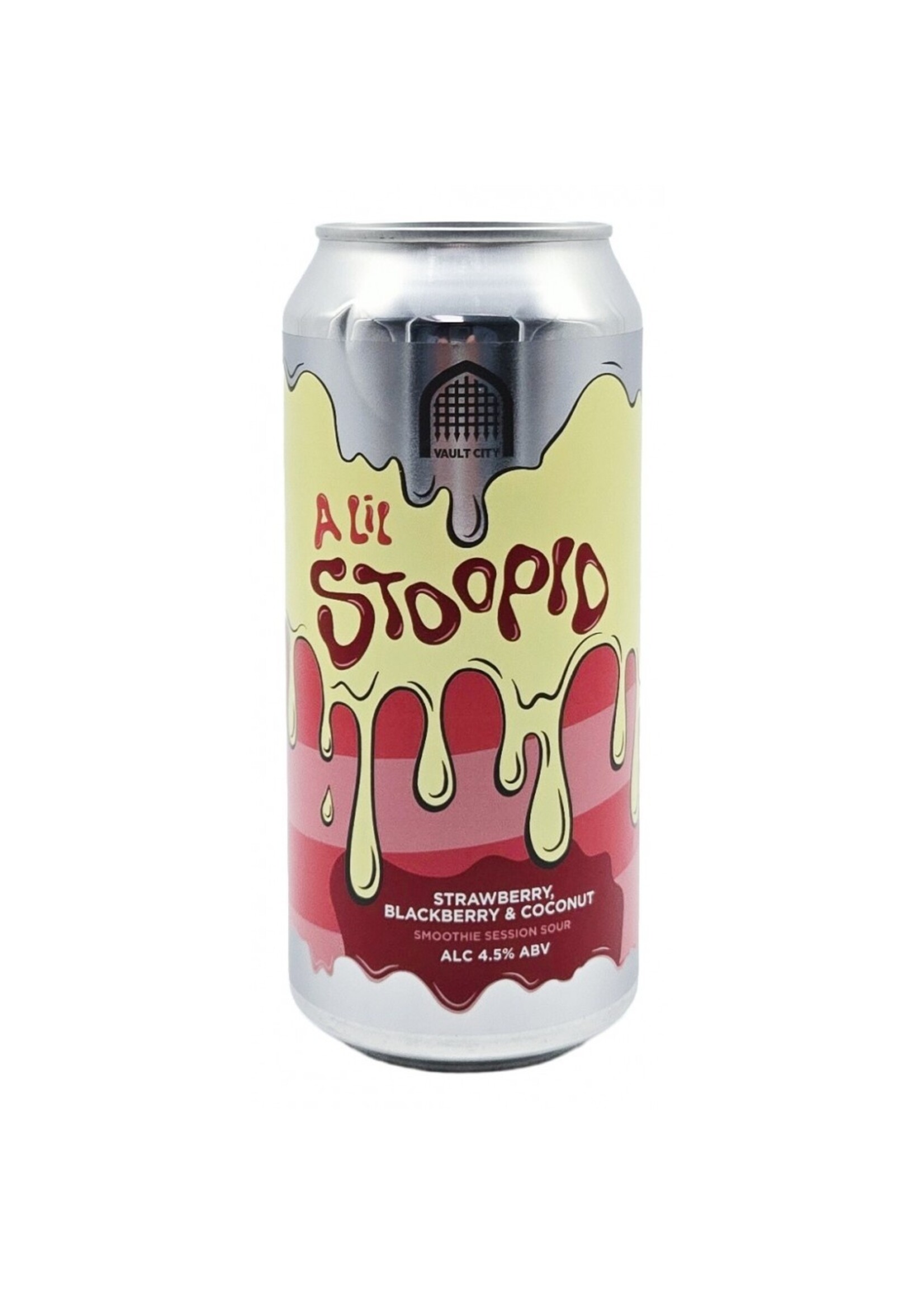 Vault City Vault City - A Lil Stoopid: Strawberry, Blackberry & Coconut - 44cl
