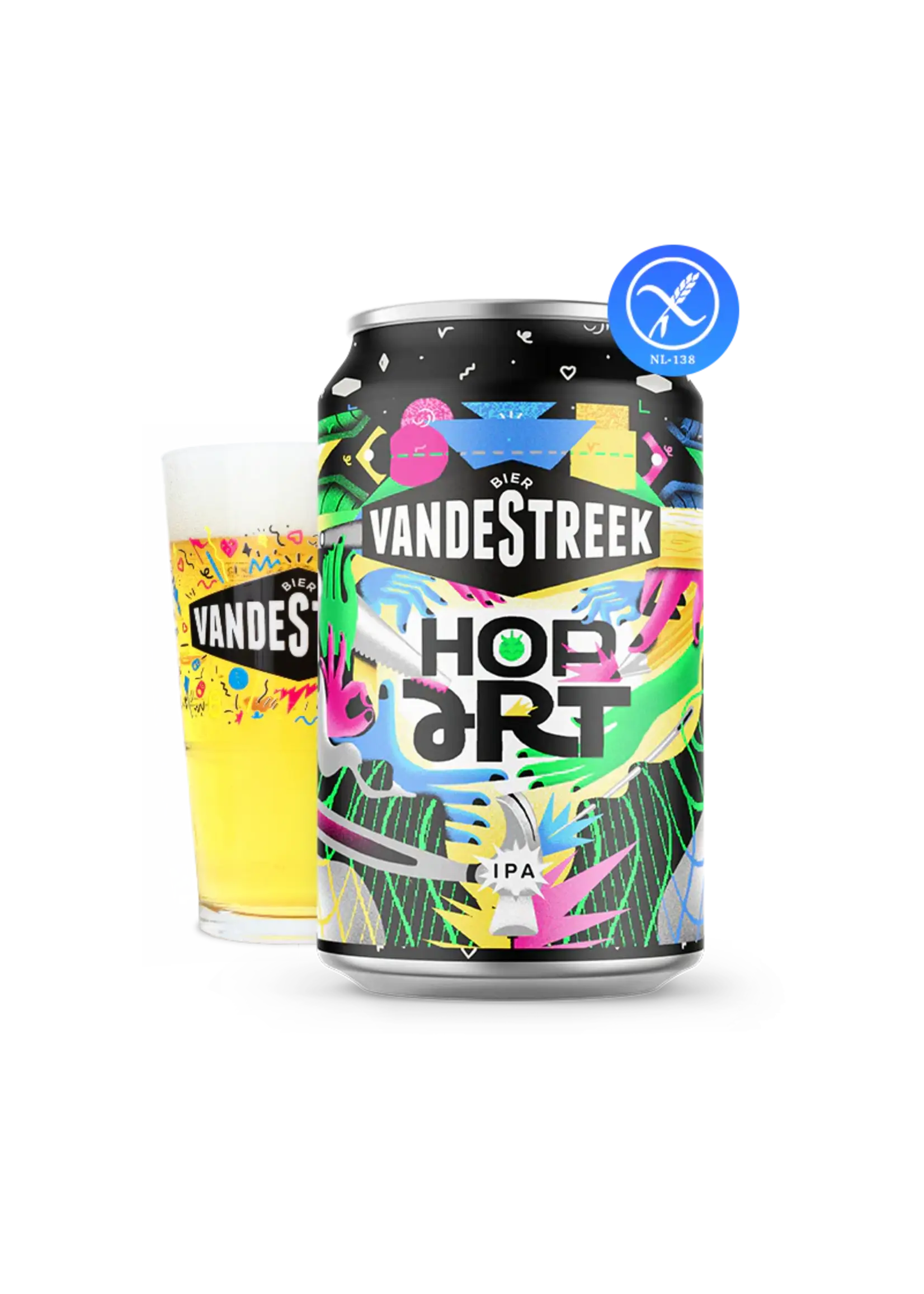 Vandestreek Vandestreek - Hop Art IPA Gluten Free  - 33cl