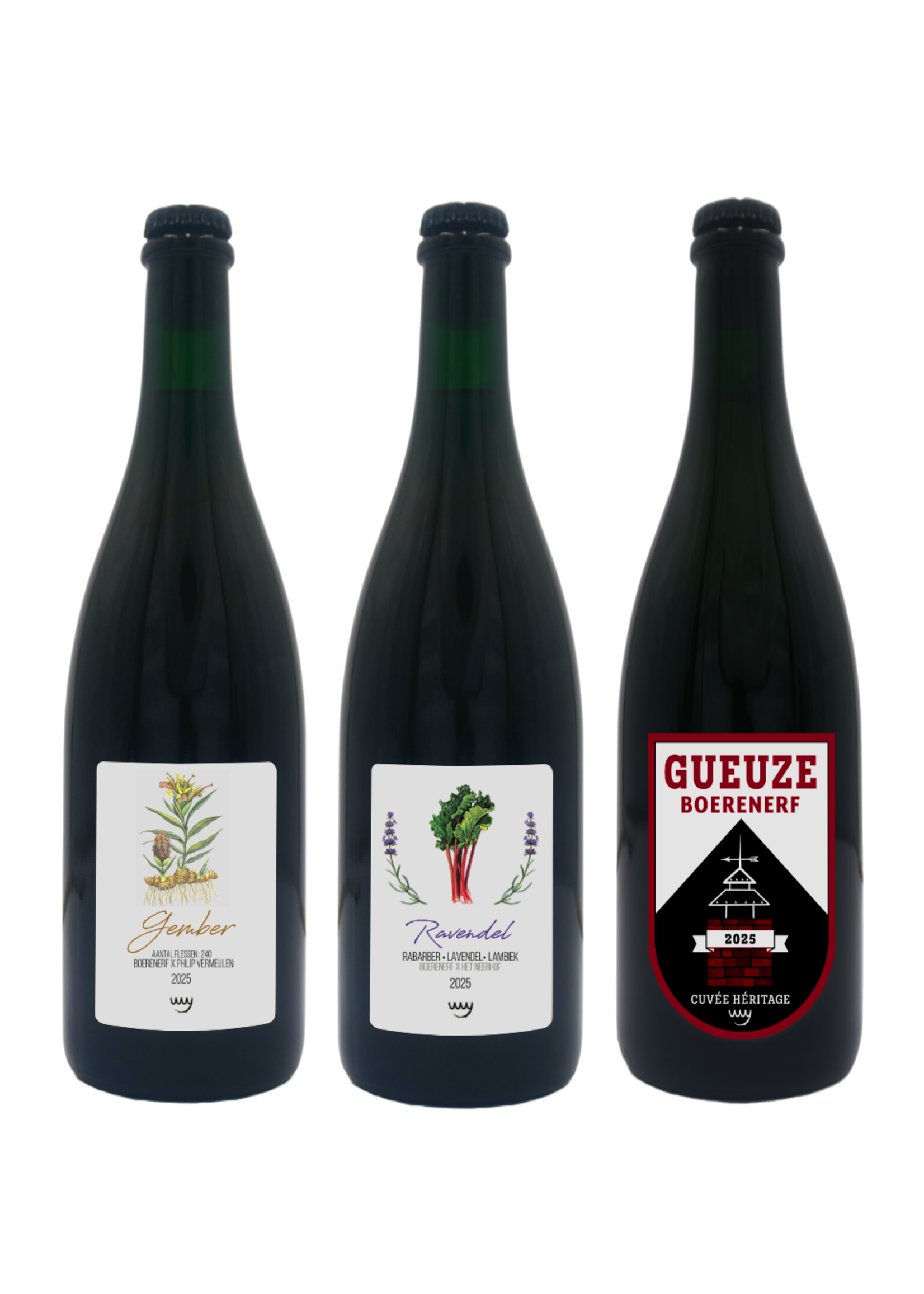 Boerenerf Eylenbosch Boerenerf - Pack Spring 2026 - Botanicals - 3x75cl