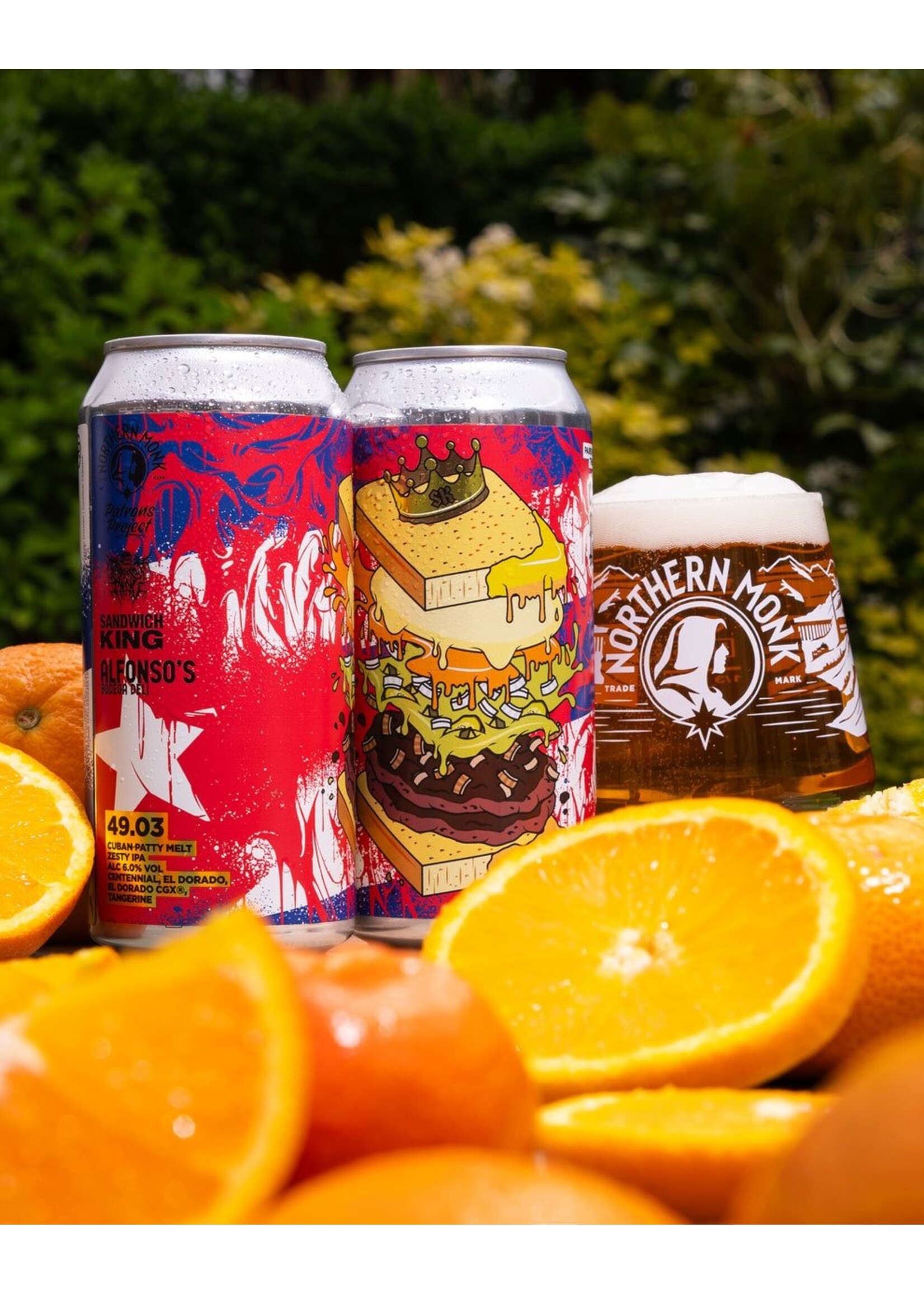 Northern Monk Northern Monk - PATRONS PROJECT 49.03 // SANDWICH KING // CUBAN PATTY MELT // ALFONSO’S DELI // ZESTY IPA - 44cl