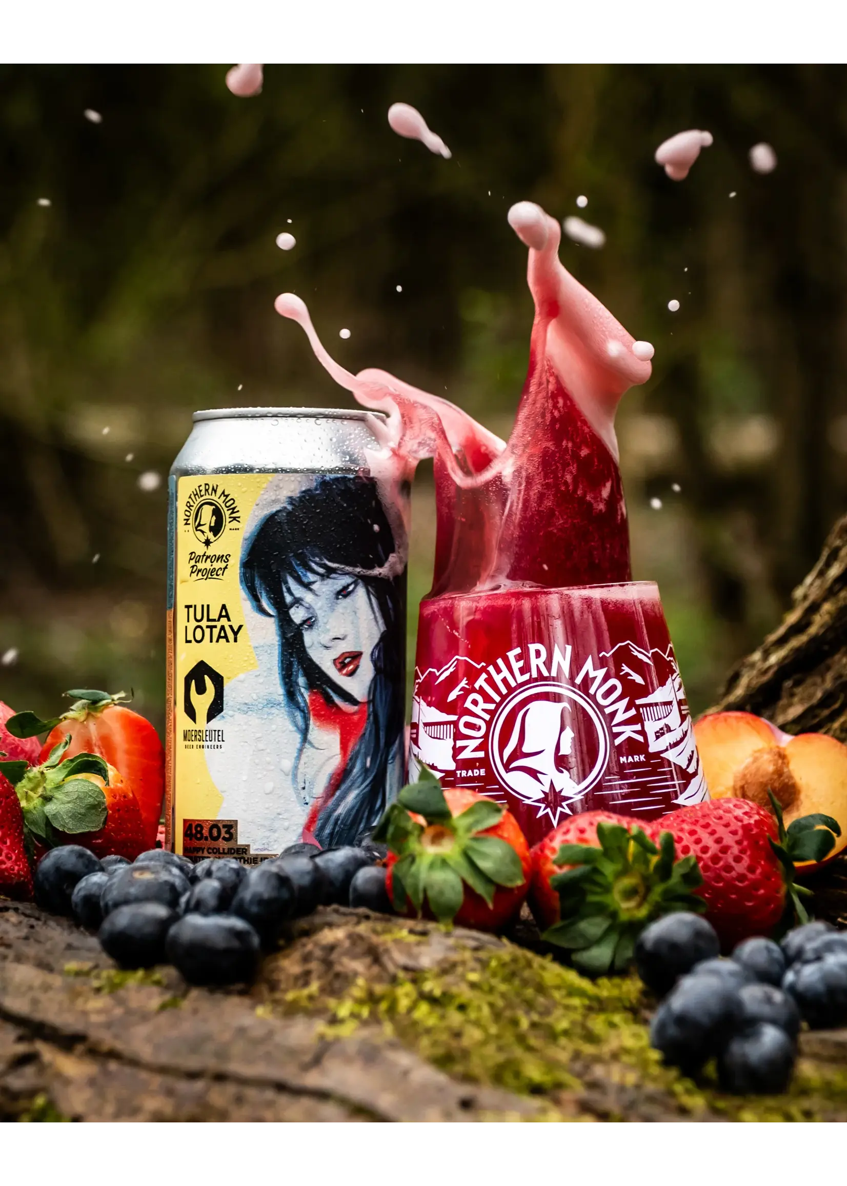 Northern Monk Northern Monk - PATRONS PROJECT 48.03 // HAPPY COLLIDER // TULA LOTAY // MOERSLEUTEL // FRUITED SMOOTHIE IPA - 44cl