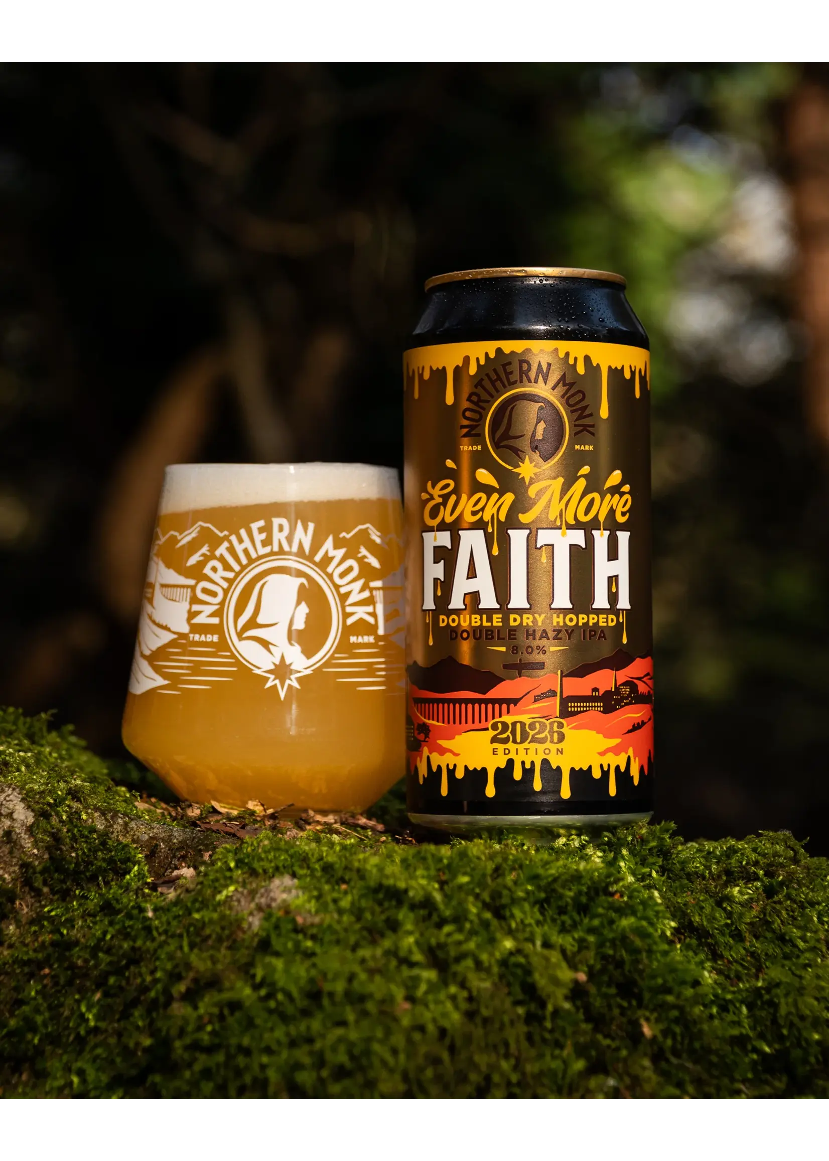 Northern Monk Northern Monk -   EVEN MORE FAITH // DOUBLE DRY HOPPED DOUBLE HAZY IPA // 2026 EDITION - 44cl