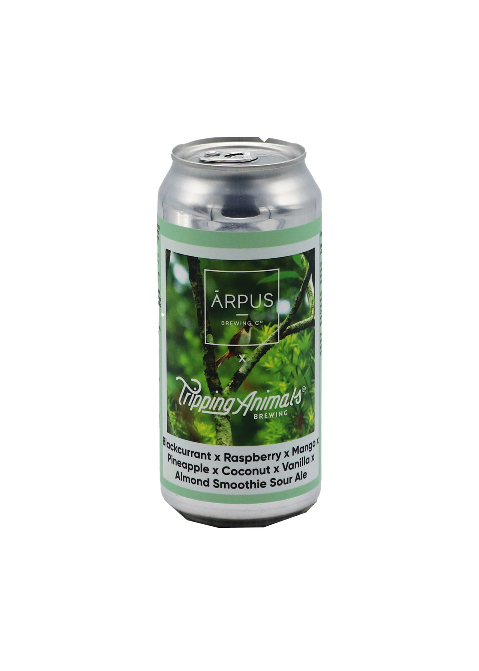 Arpus Arpus - Blackcurrant x Raspberry x Mango x Pineapple x Coconut x Vanilla x Almond Smoothie Sour Ale (Tripping Animals) - 44cl