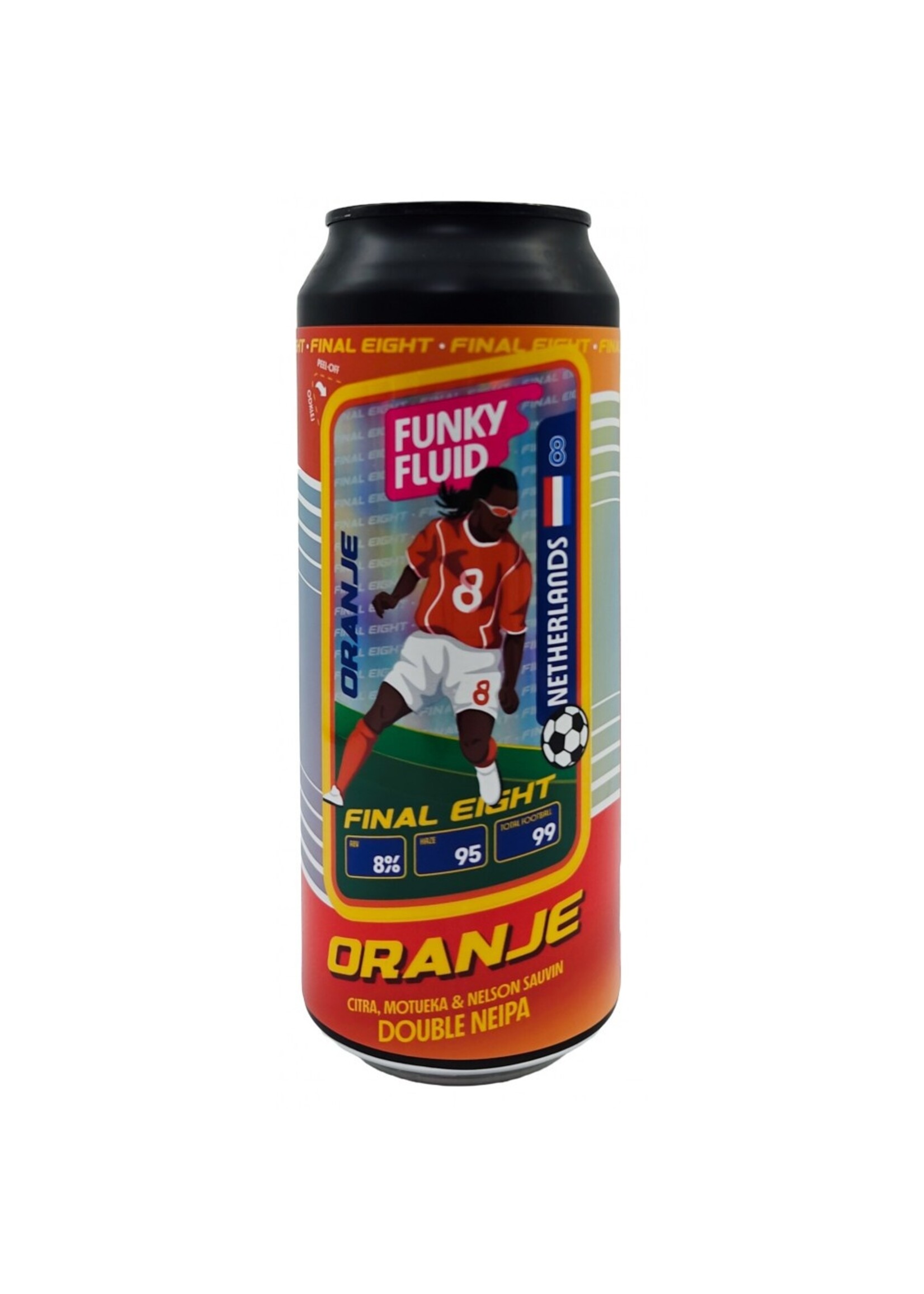 Funky Fluid Funky Fluid - Oranje (Final Eight - Netherlands) - 50cl