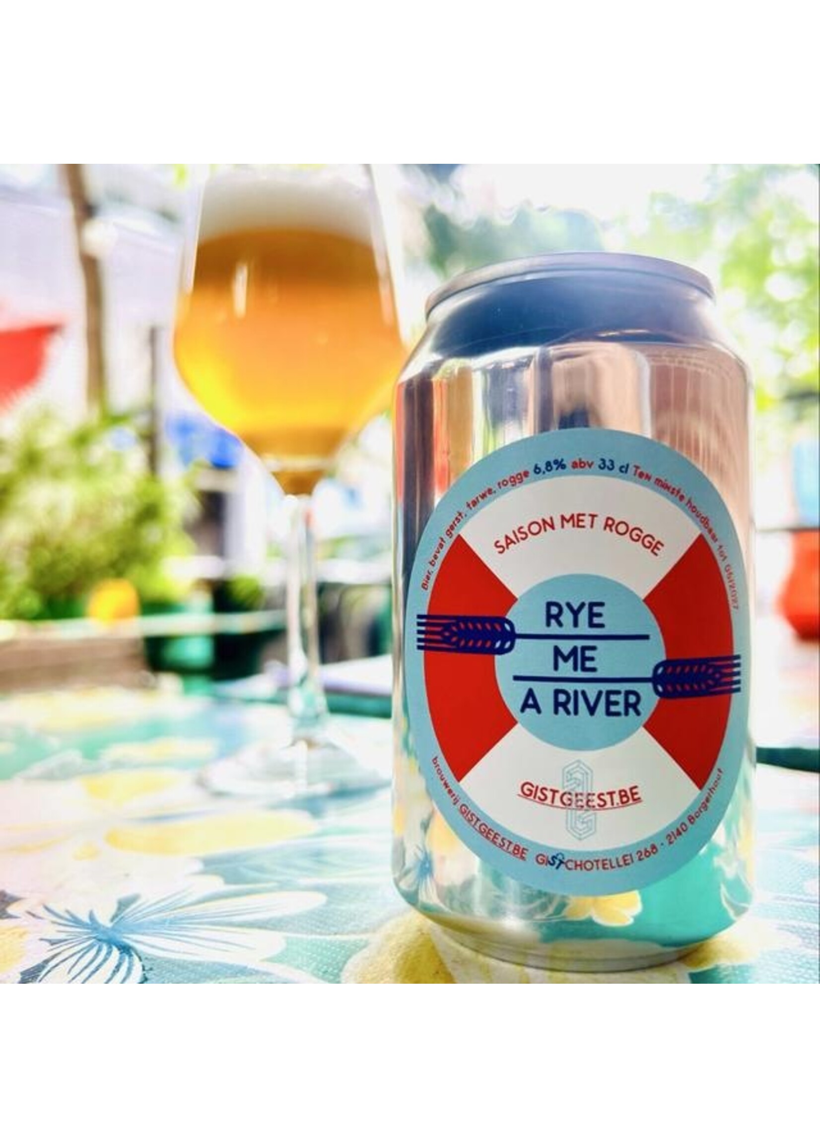 Gistgeest Gistgeest - Rye me a river - 33cl