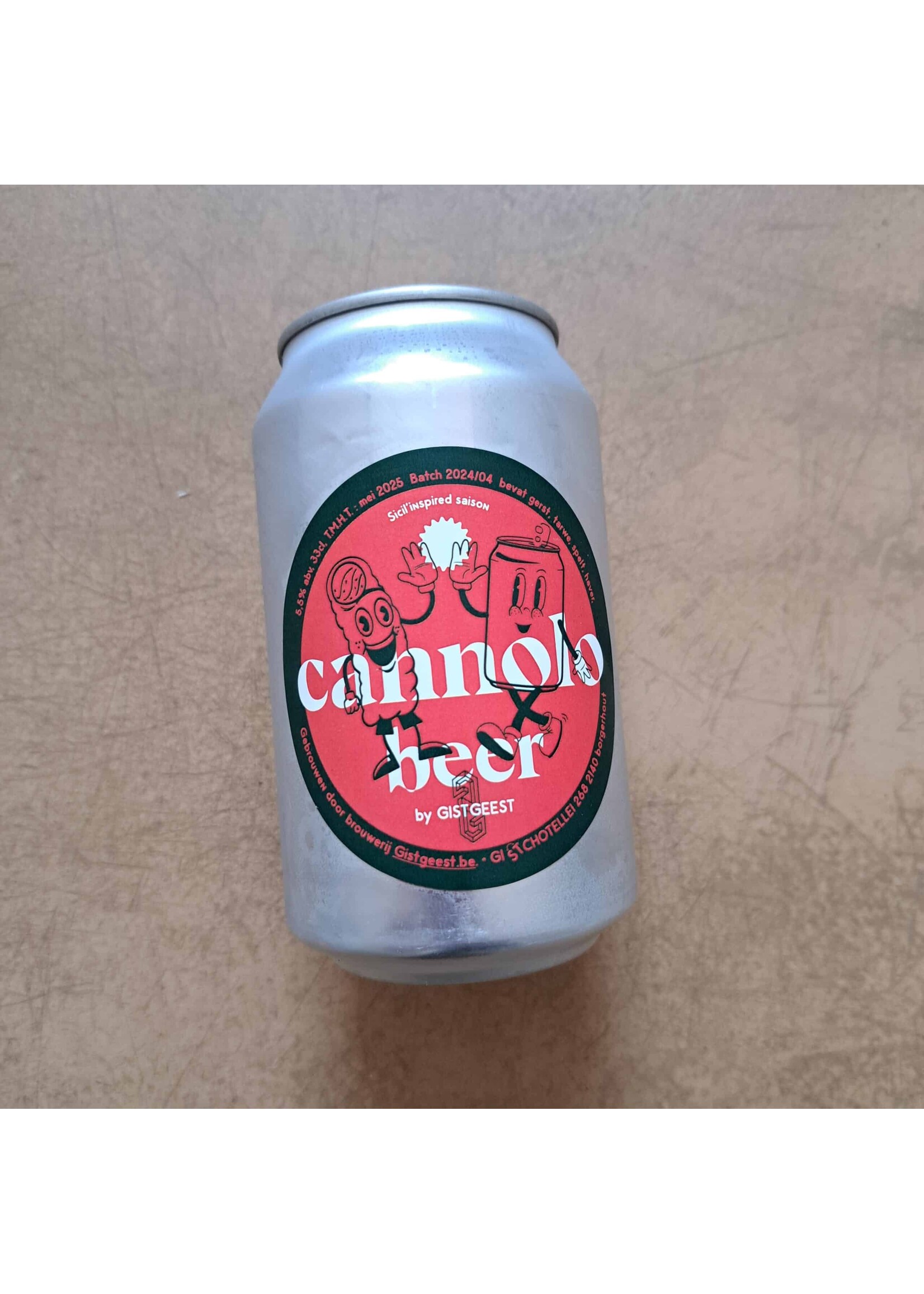 Gistgeest Gistgeest - Cannolo - 33cl