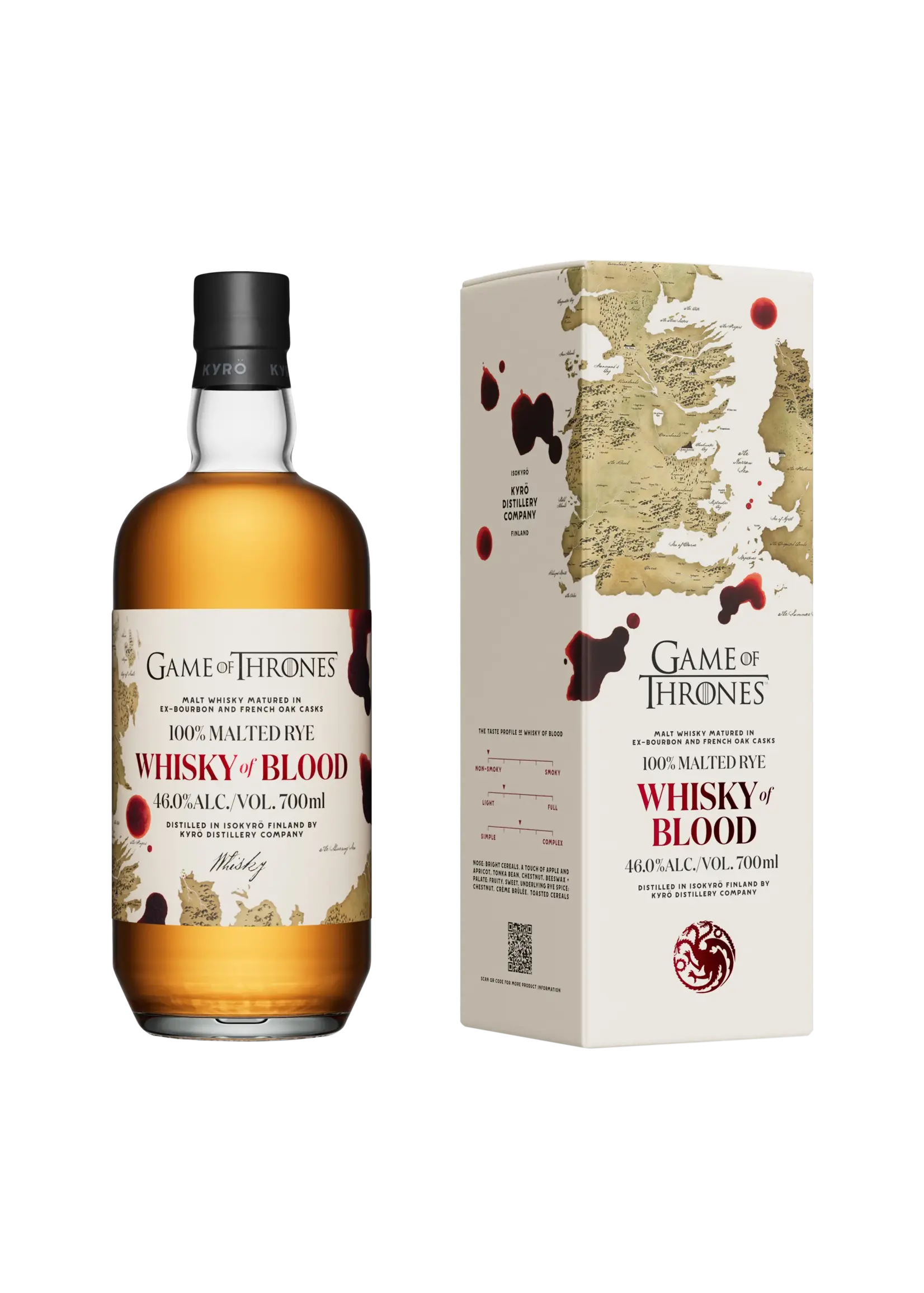 Whisky KYRO WHISKY OF BLOOD - Finland - 70cl