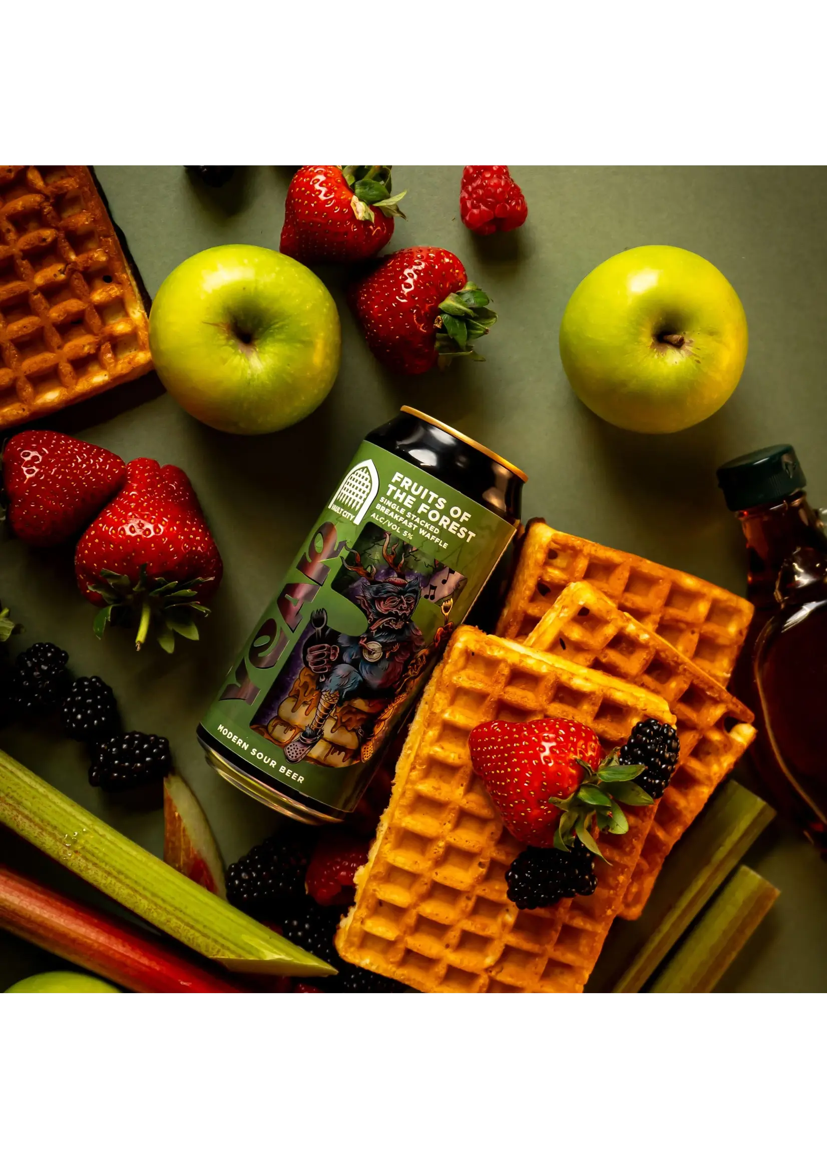 Vault City Vault City - Year 5 - Fruits of the Forest Single-Stacked Breakfast Waffle - 44cl