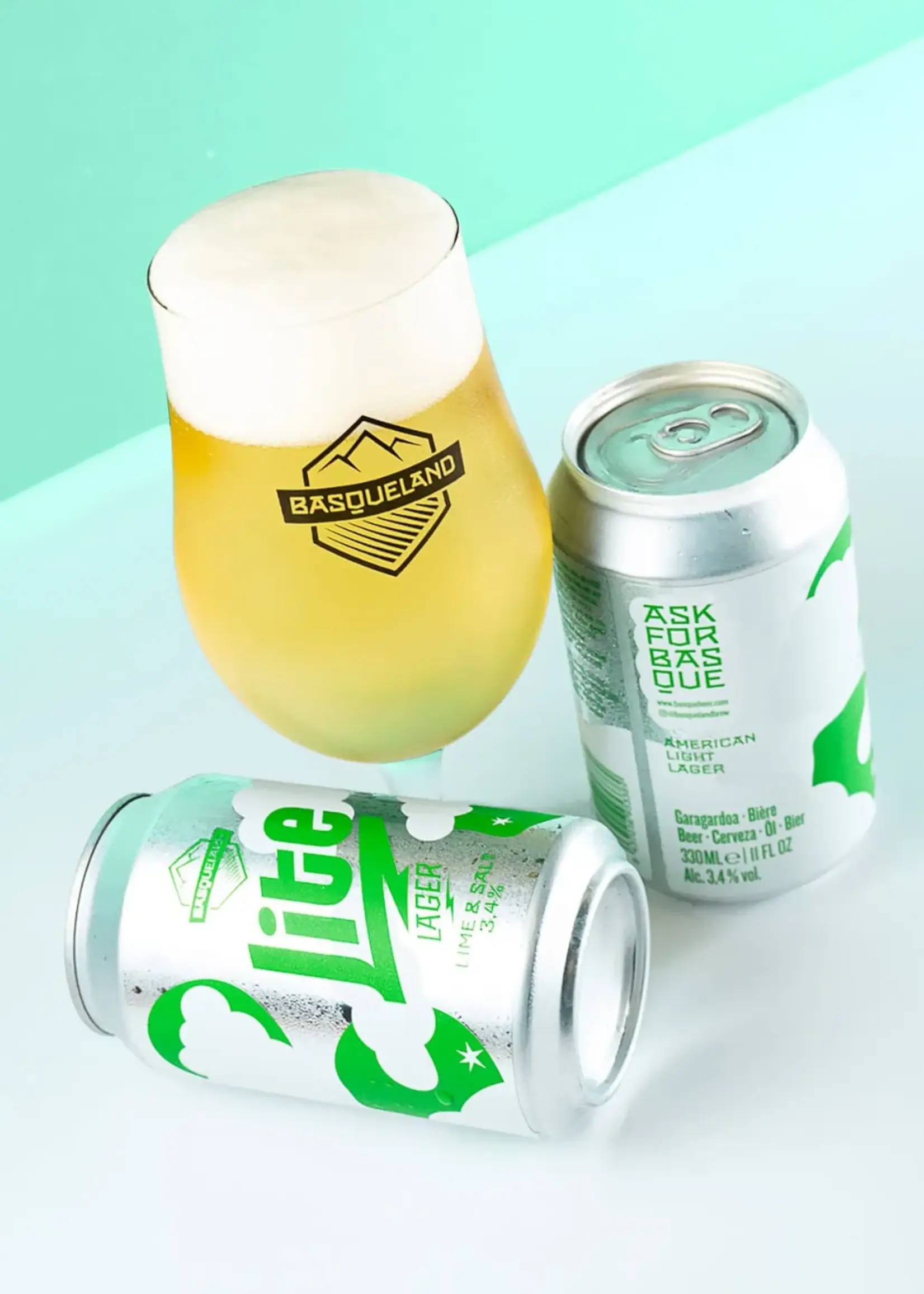 Basqueland Basqueland - Salt & Lime Lite - 33cl