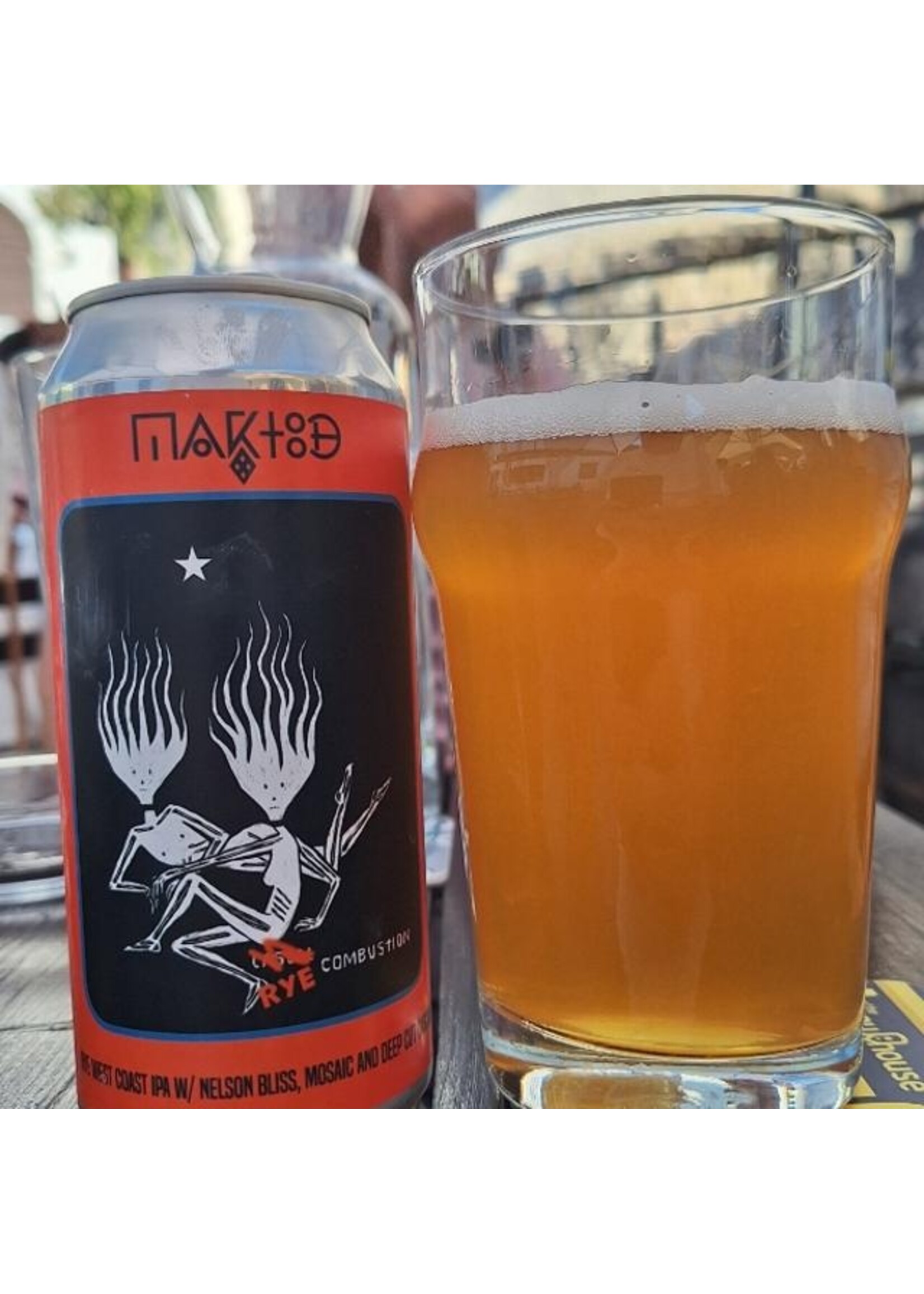 Maktoob Maktoob Brewing - Rye Combustion - 44cl