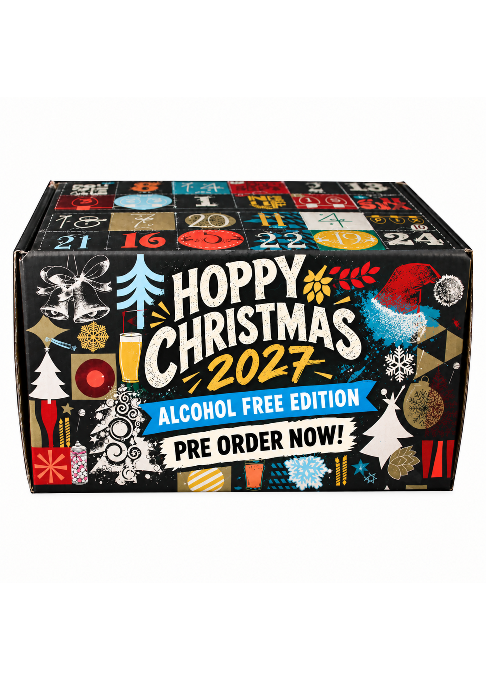 Hops N More HNM Christmas Advent Box Alcohol Free Edition 2026 - 24 beers